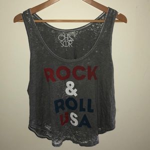 Chaser Rock & Roll USA Tank